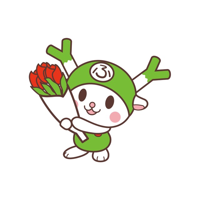 ふっかちゃんハンドタオル No 098 チューリップ花束 Noall Design Div Onlineshop