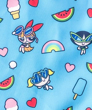 F261019_The Powerpuff Girls×Flapper 夏休みガールズA4トート