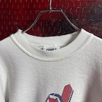 1995s USA インディアンズ スウェット INDIANS MLB ホワイト Lee