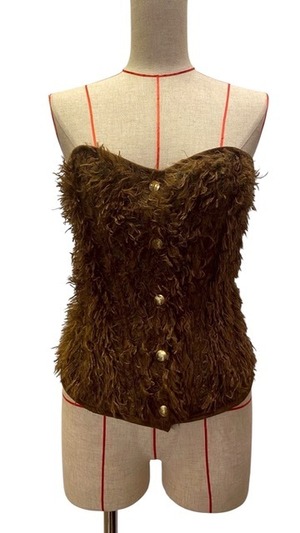 【26AW 先行予約】FUMIE TANAKA フミエタナカ /  fluffy bustier