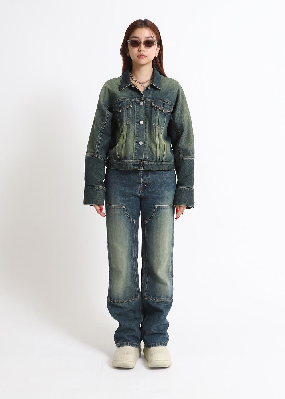 INDIGO DENIM JACKET（INDIGO / F） | IUNLEASH