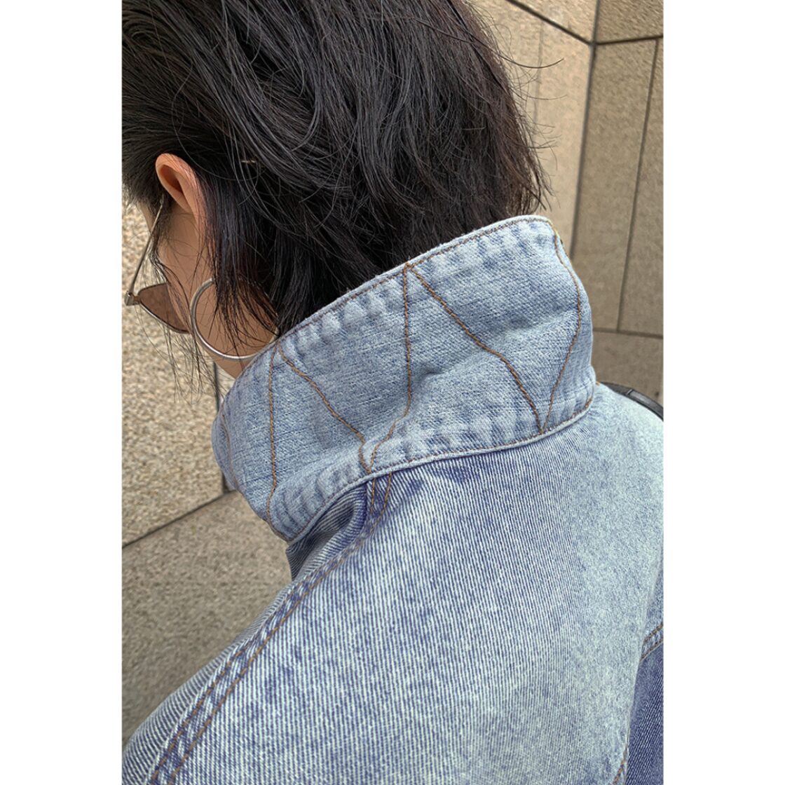nowos デニムジャケット ジップアップ半袖デニムジャケット 230336 | Pay ID