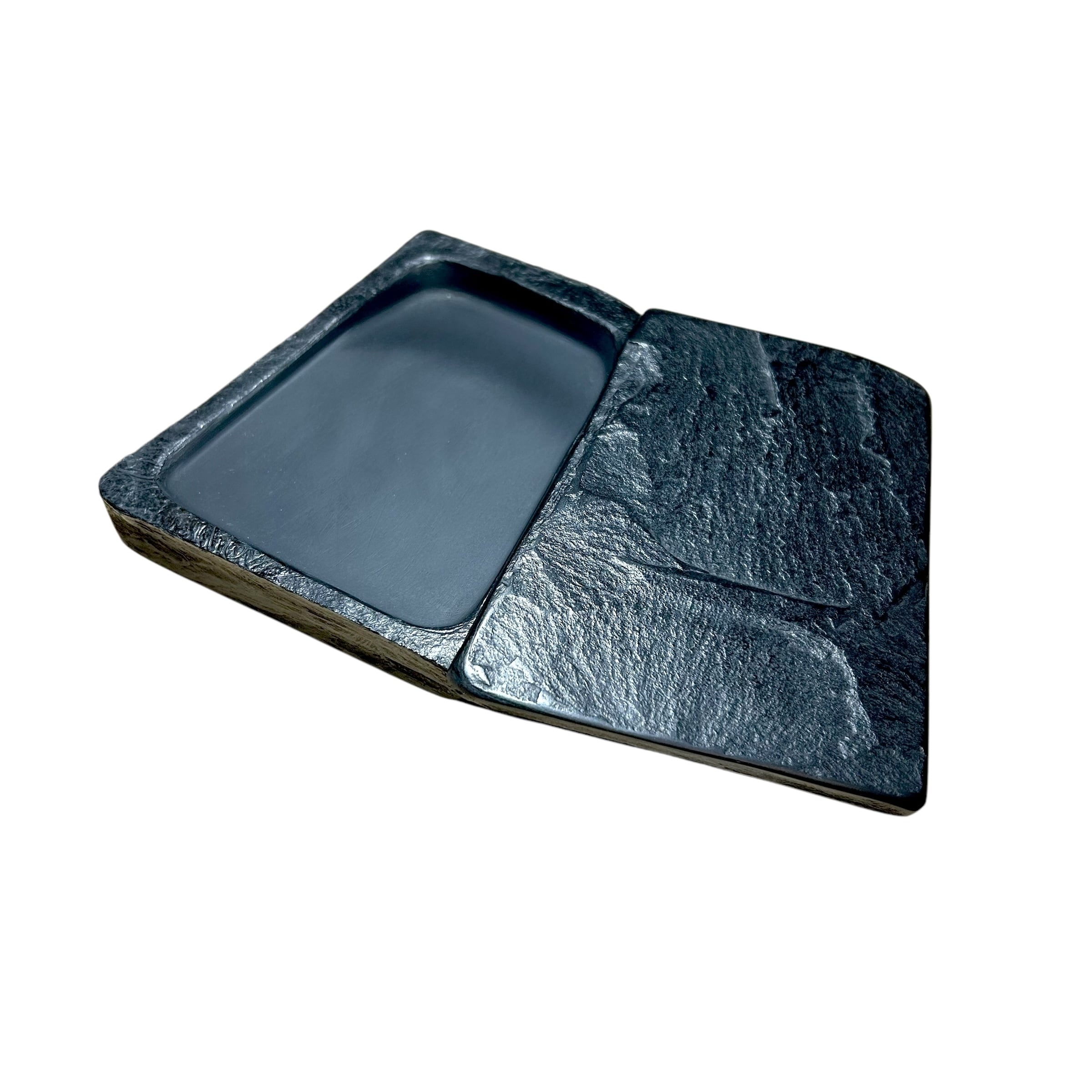 天然石蓋付硯 参 | 甲州雨畑硯 峯硯堂本舗