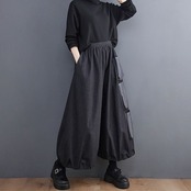 ポケット デザイン ワイドパンツ 00220