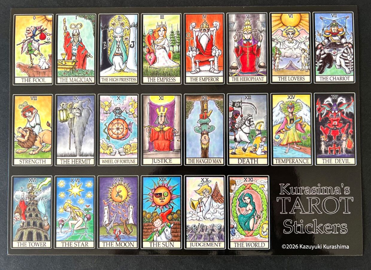 Kurasima's TAROT ステッカー | FIREFLY PLANNING