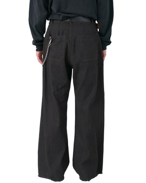 Nomàt "Straight PT C/W Denim〔Dark Brown〕"