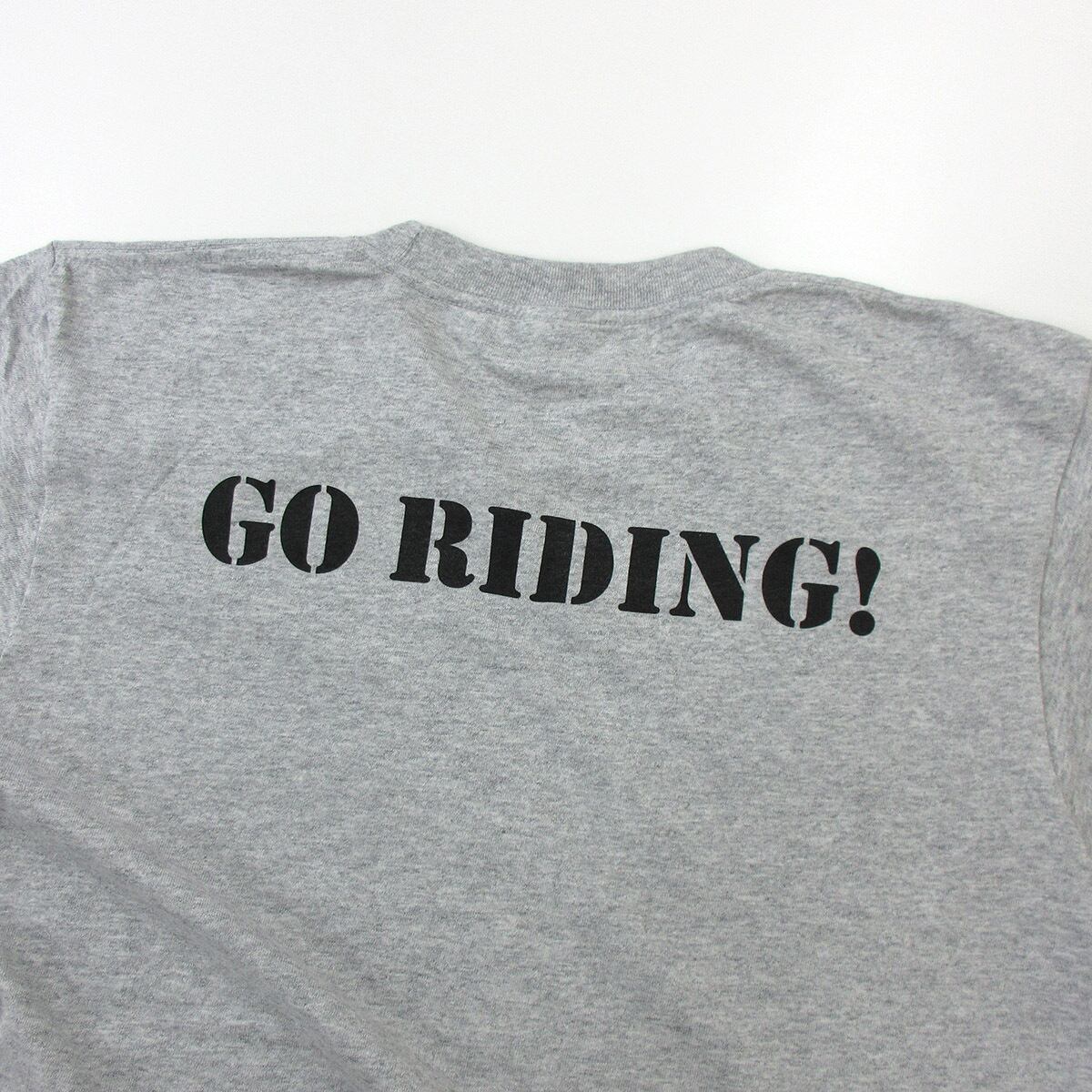 RIDE FREE Tシャツ bk01 トラッカースタイル ライダー バイク