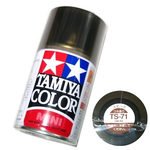 タミヤ スプレー塗料（TS-71） スモーク つやあり タミヤ模型 | ENSYUYA
