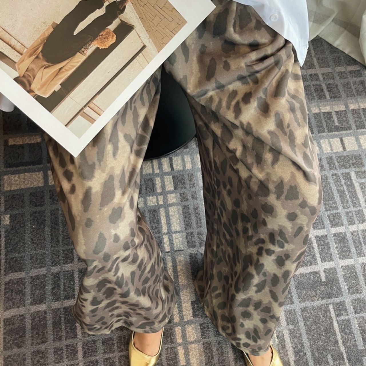 Leopard Print Pants 00751