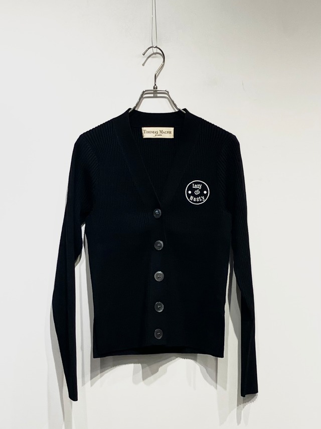 THOMAS MAGPIE リブカーディガン