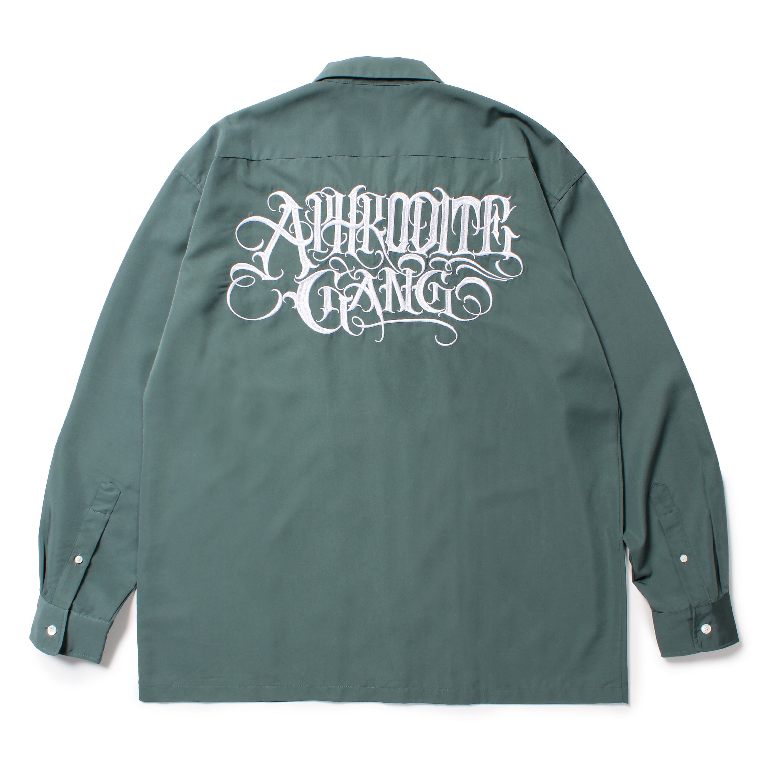 舐達麻　open collar shirt  aphroditegang AGH