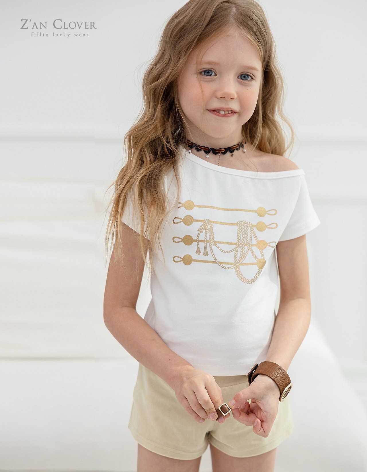 ZAN CLOVER［取寄］gold chain tee 26winter