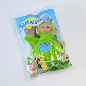 ☆DEADSTOCK / VINTAGE 1999☆【 Teletubbies ( テレタビーズ )】『 ディプシー 』 BURGER KING 限定ミールトイ カラビナぬいぐるみキーホルダー / プラッシュキーホルダー〚アメリカン雑貨 アメトイ〛