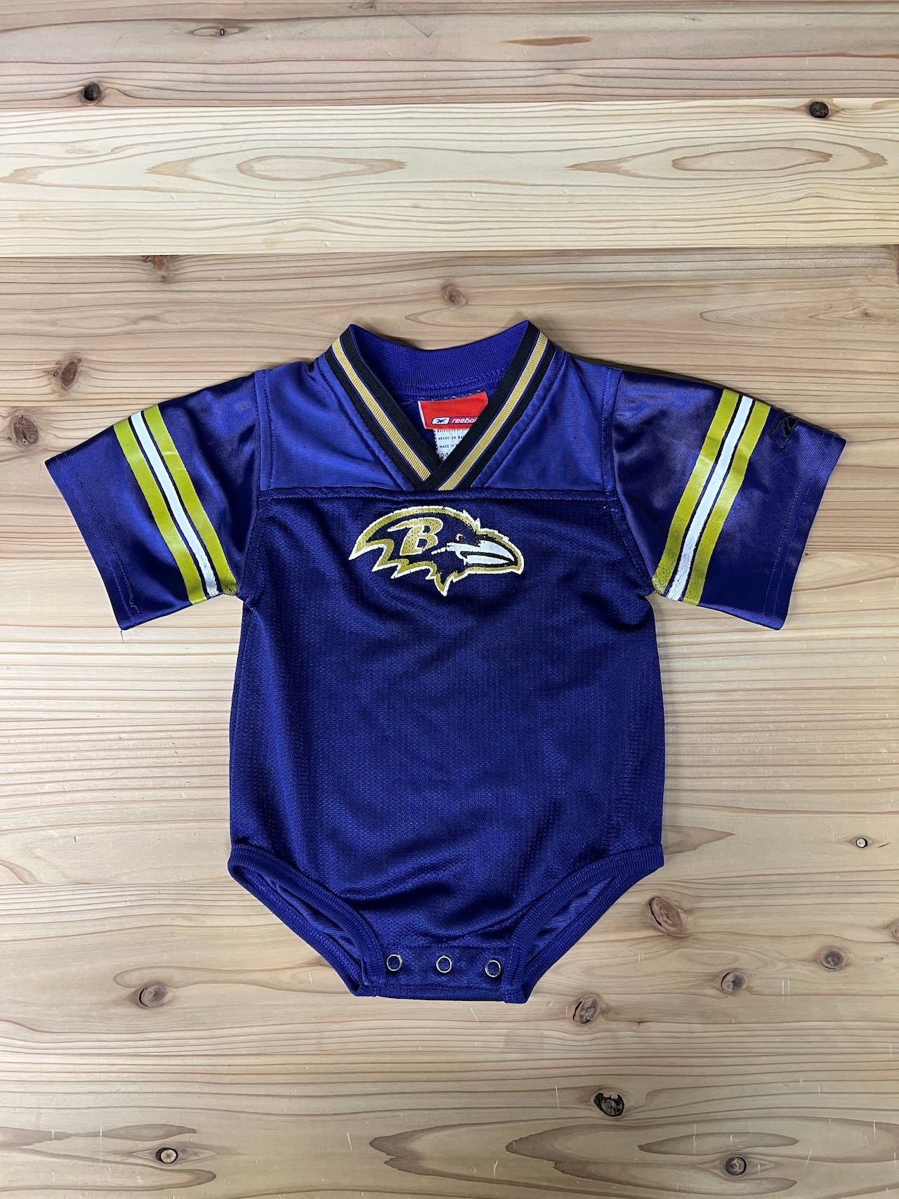 KID's reebok リーボック NFL ボルチモアレイブンズ ロンパース