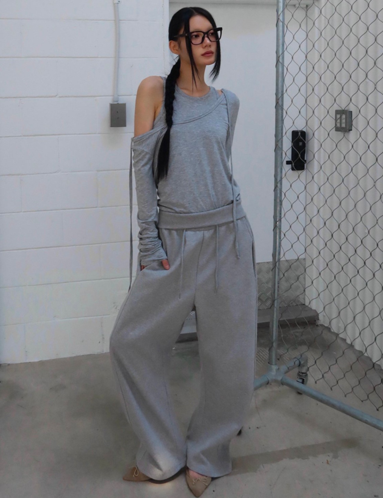 【25aw】Wide-waist Loose Pants_3colors