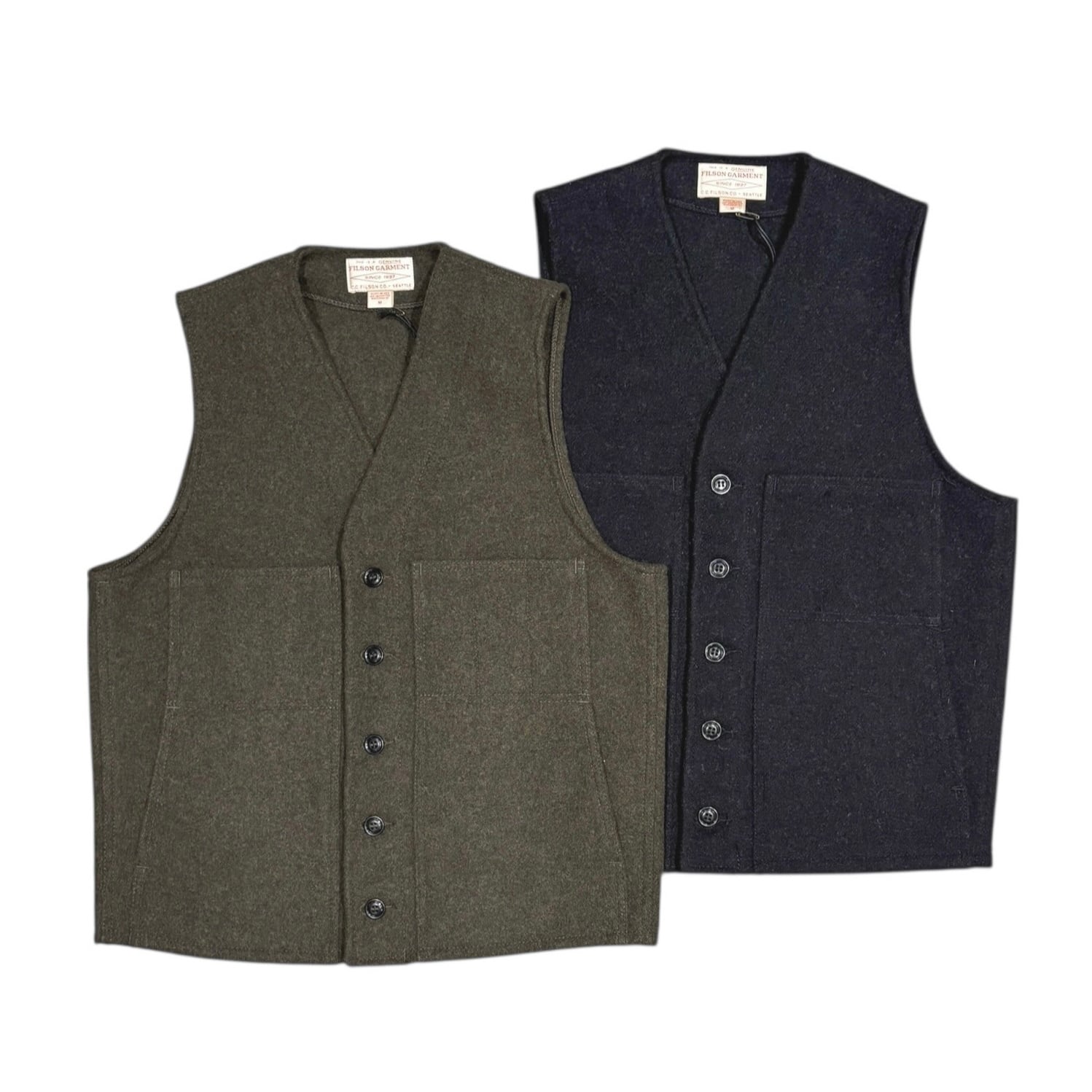 filson フィルソン　ベスト　XL チャコール FILSON マッキーノウールベスト チャコール 表記(48) | すべての商品