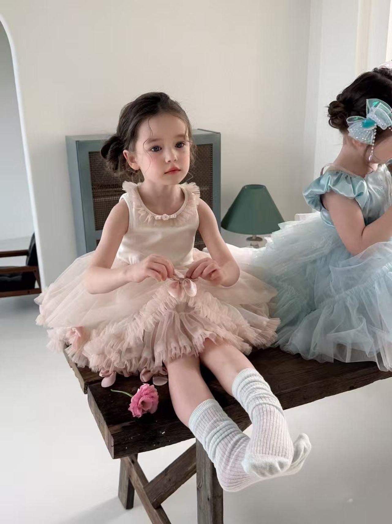 [aiai] cream ballerina dress / [아이아이] 크림발레리나드레스