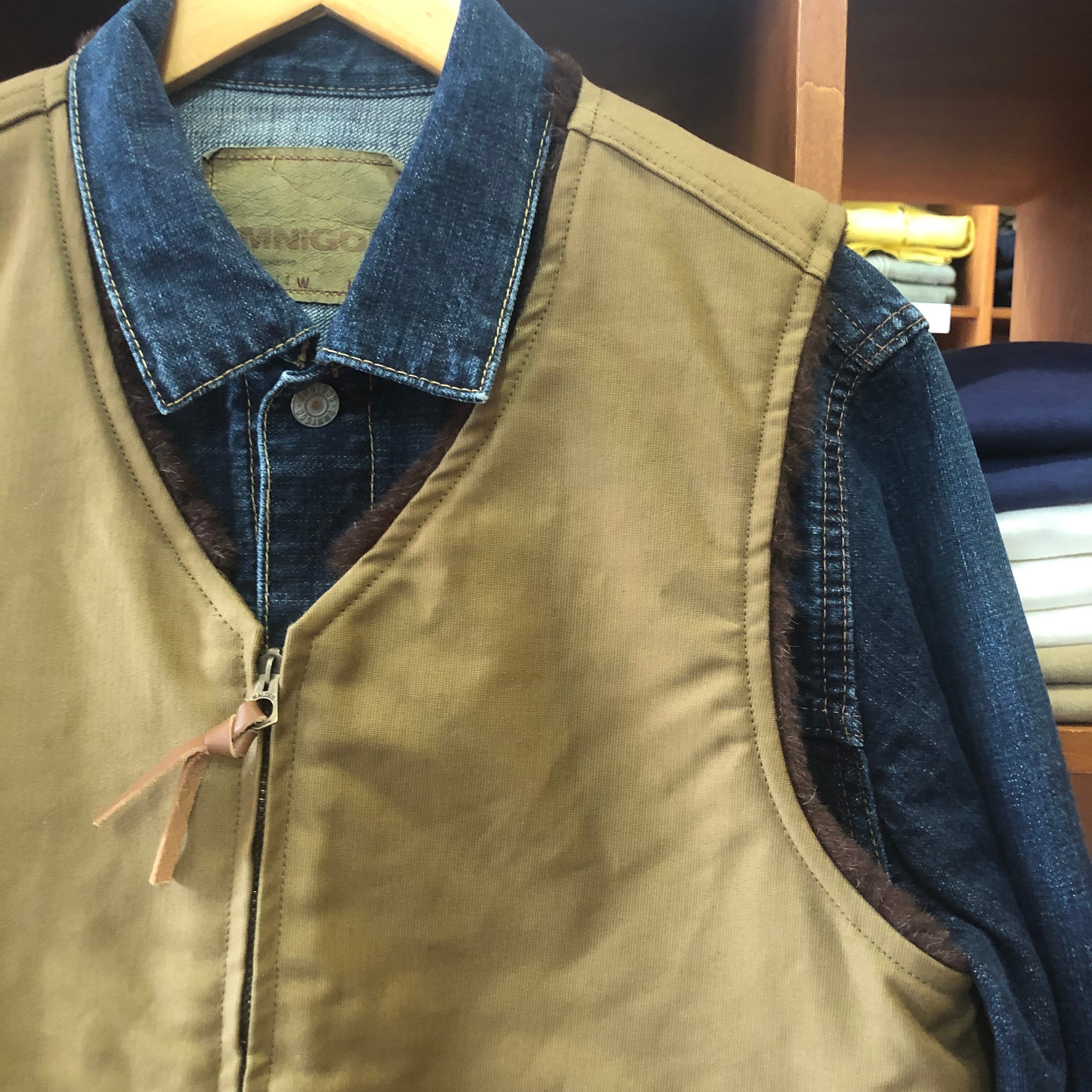 HOUSTON】REVERSIBLE ALPACA DECK VEST 51504 | STOCK MART