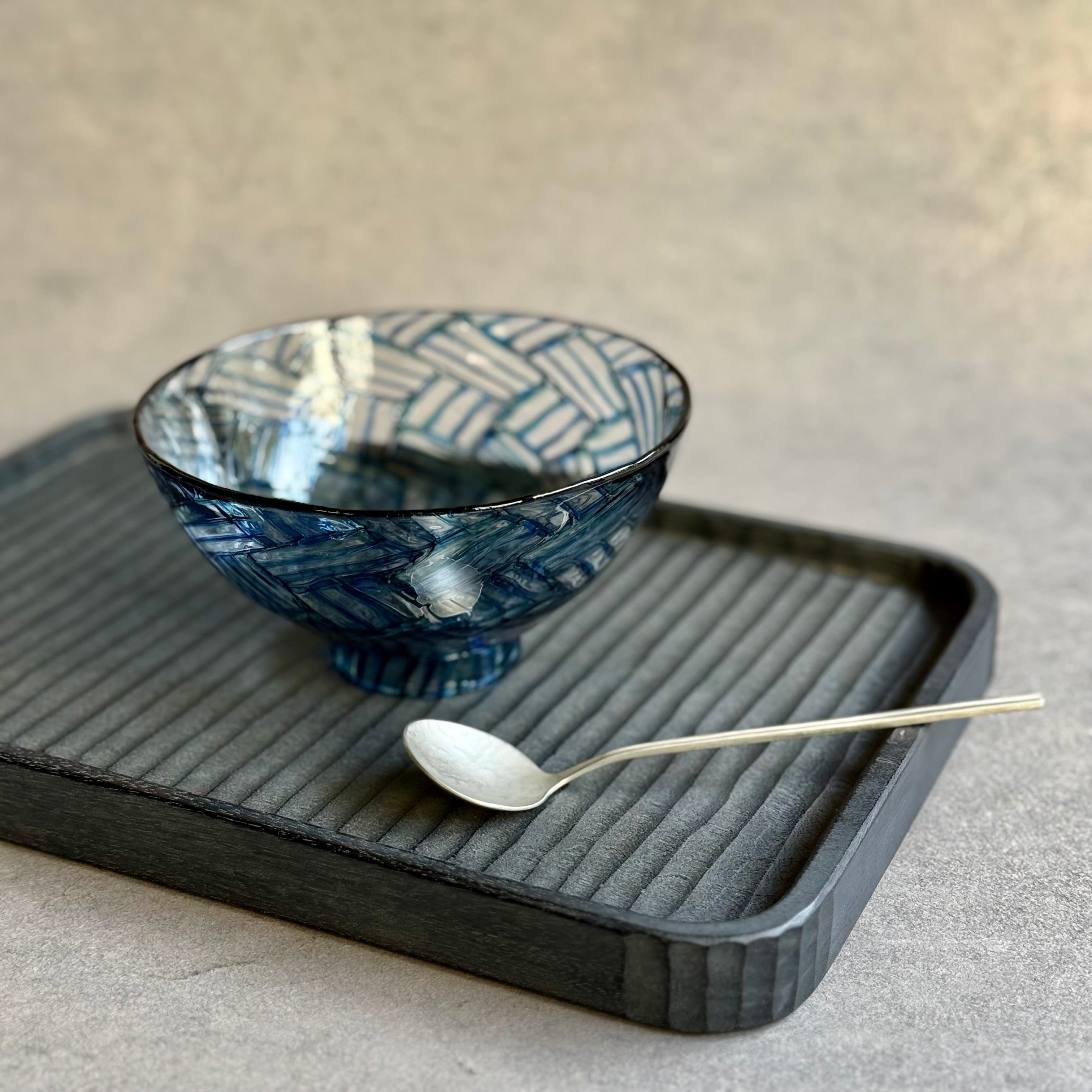 吉田欣司 茶盆 (大) | gallery 一白