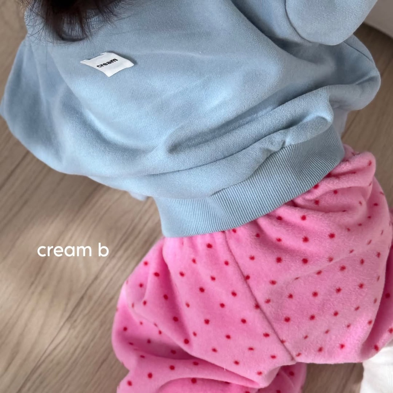 韓国子供服 / 26winter / cream bbang / ポンポンジョガーパンツ / キッズ / 冬服 *XXS~XL*