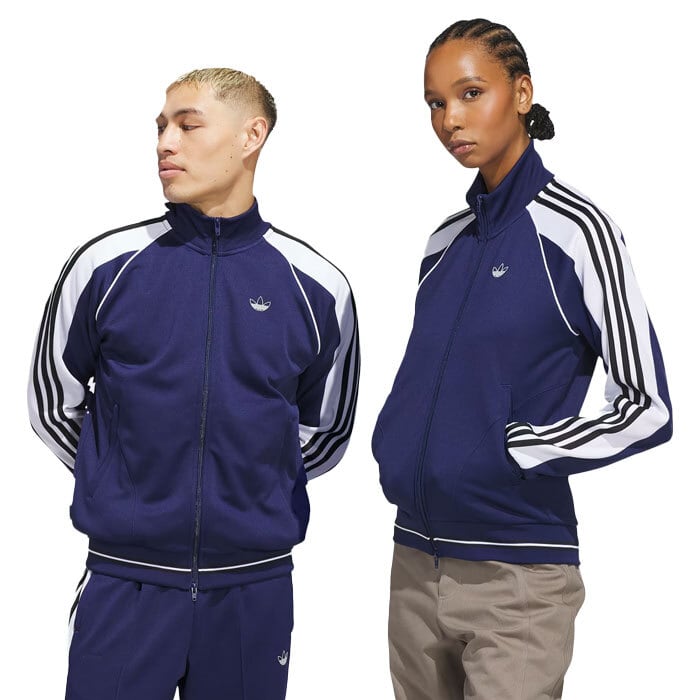 トラックジャケット00s ADIDAS (JZ5431) TYSHAWN TRACK JACKET 25FW ジャージ ストライプ