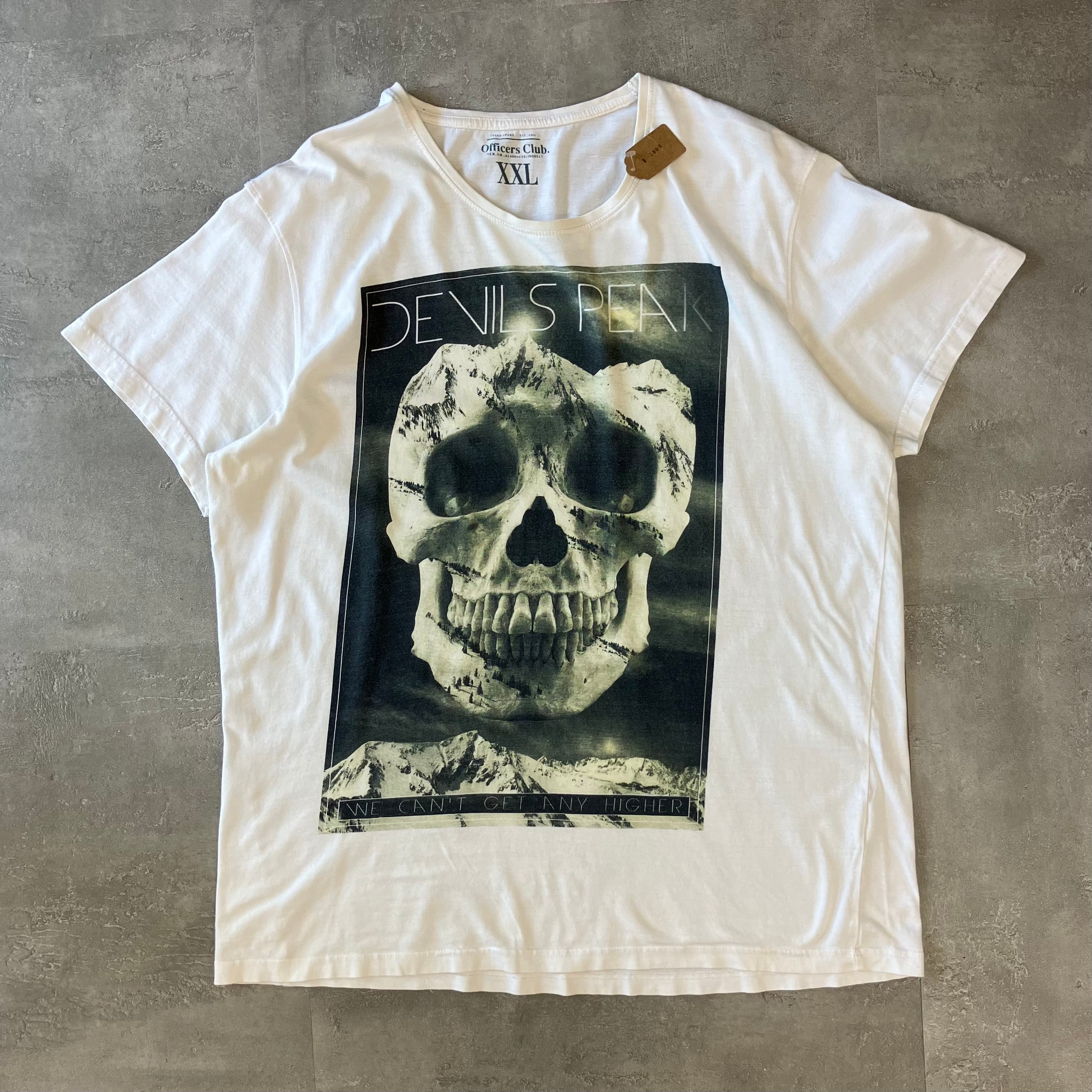 Officers Club. プリントTシャツ XXL No.3043