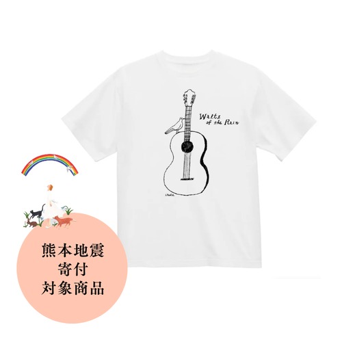 【Tシャツ】オリジナルデザイン「A Bird & Guitar」