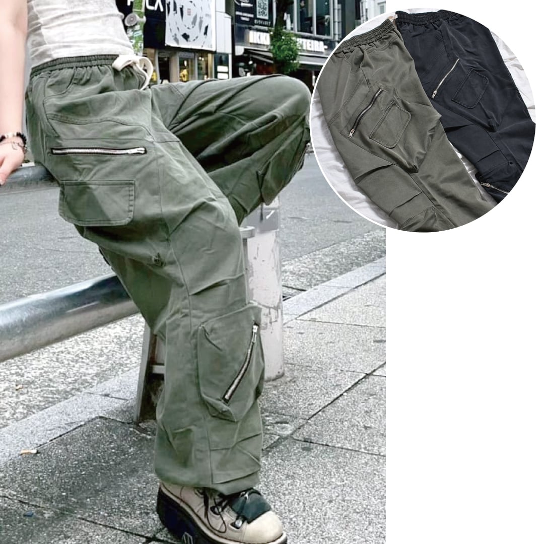 Oblique Pock ZIPパンツ | VOLCAN&APHRODITE 公式通販