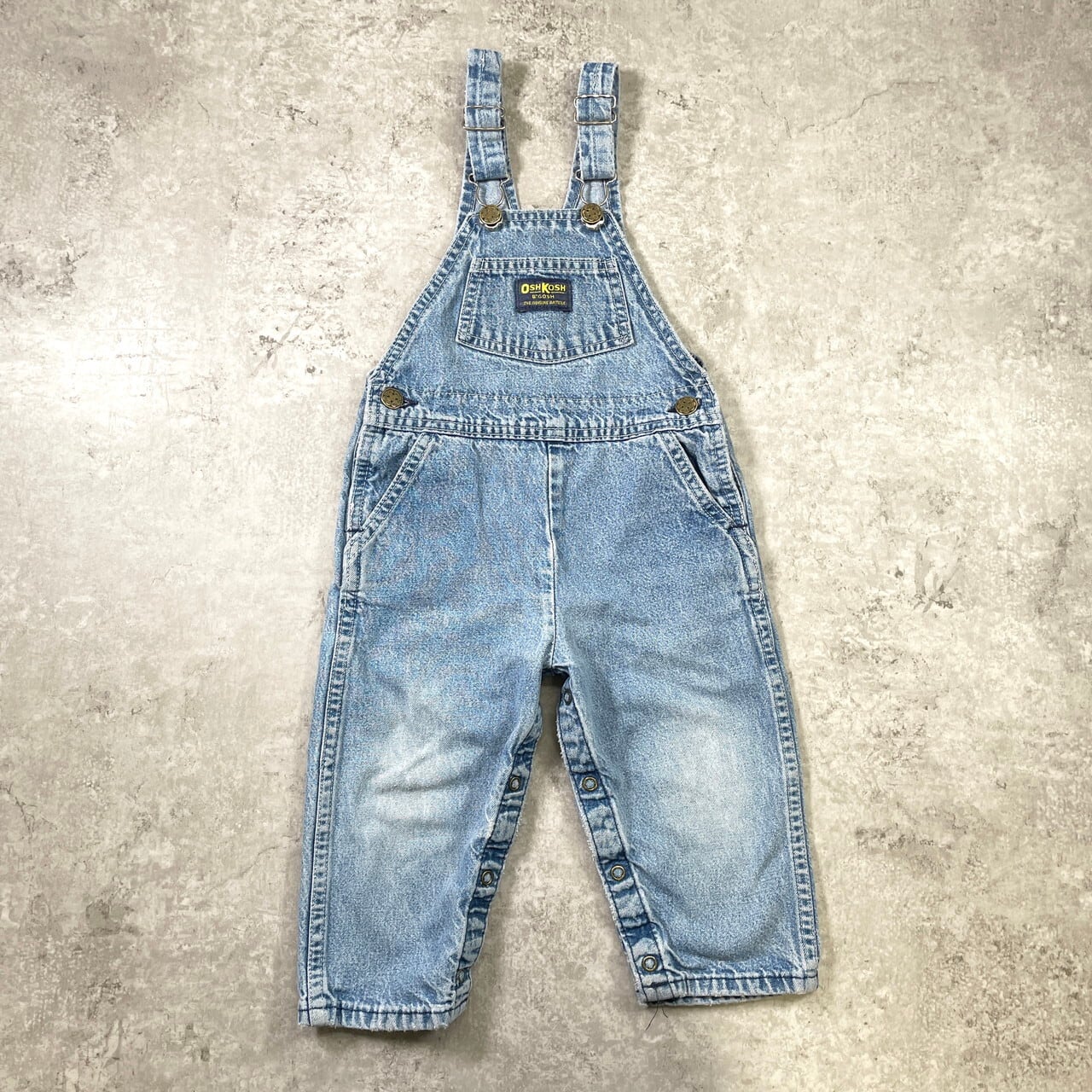 ヴィンテージオシュコシュ オーバーオール 3T kids】ヴィンテージ OSHKOSH オシュコシュ デニム オーバーオール