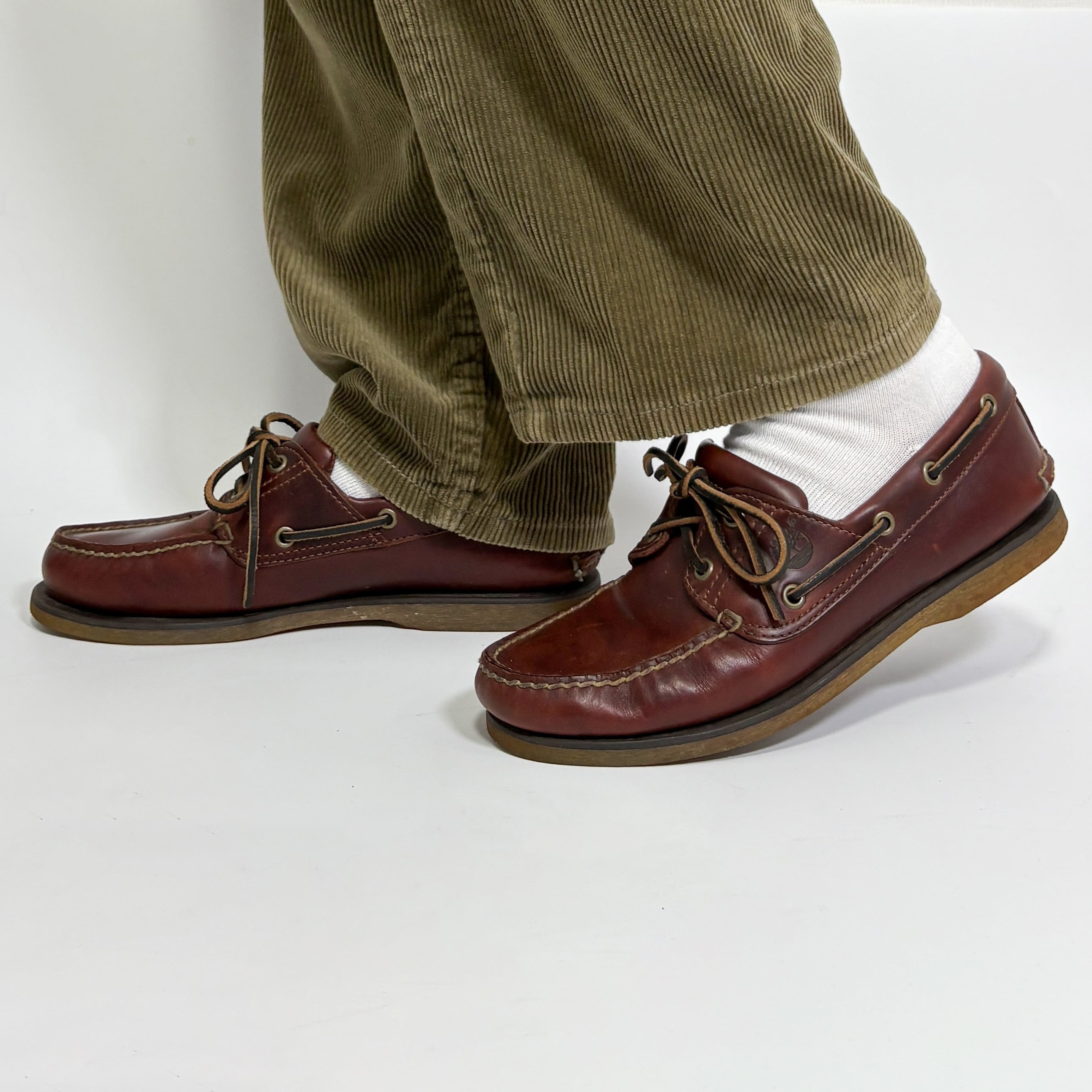 90's~ Timberland 2-Eye Boat Shoes[8M] | THE CREST
