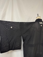 Black Longcoat See-through 586