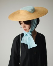 【Joëlle】Wide brim straw hat/ワイドブリムストローハット