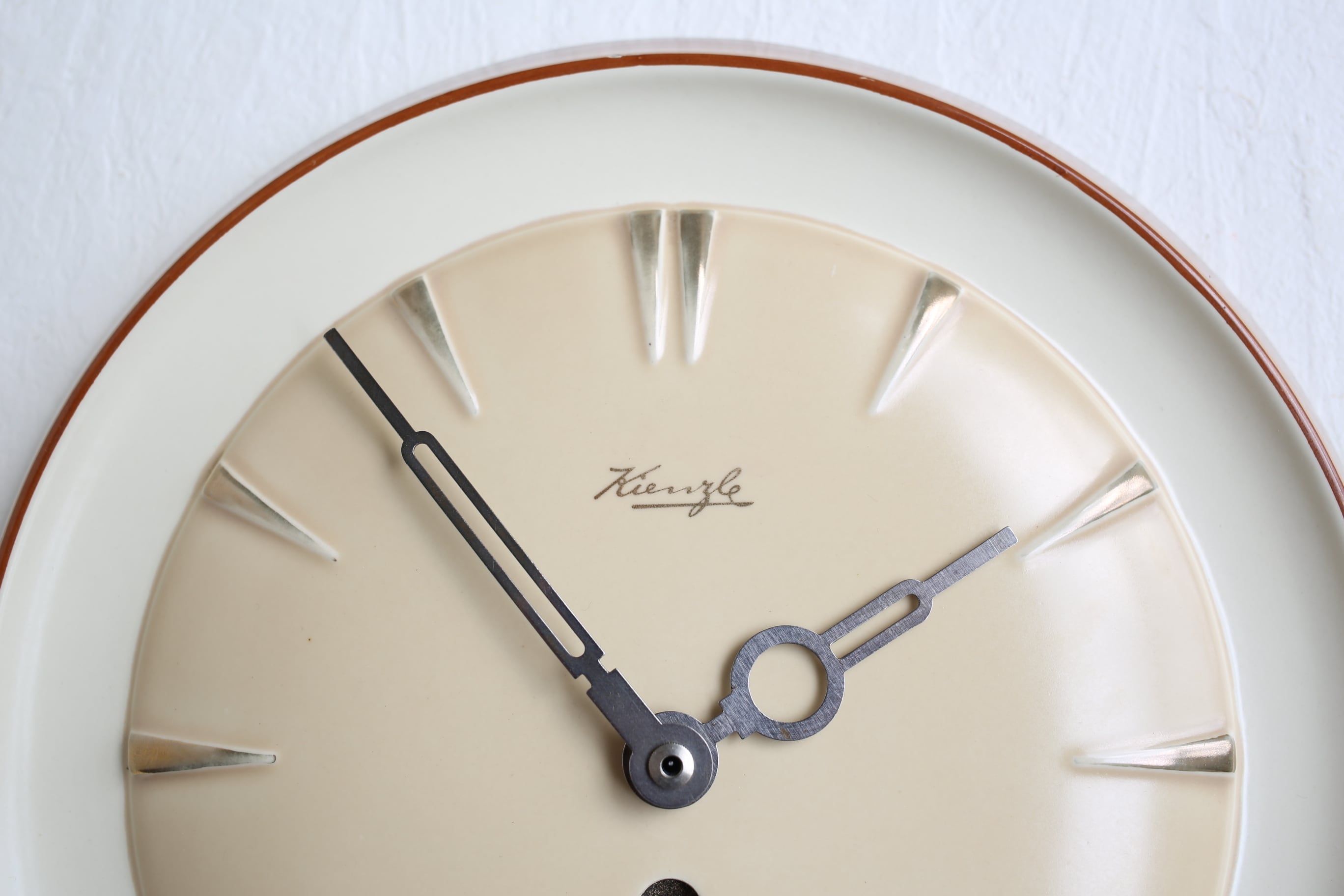 レア ドイツ製 KIENZLE キンツレ 木製 縄 アンティーク 掛け時計 時計