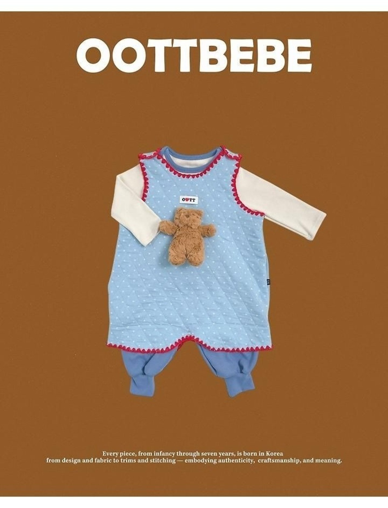 韓国子供服 / 26winter / oottbebe / メロベベスリーパー / キッズ / 冬服 *S~L*