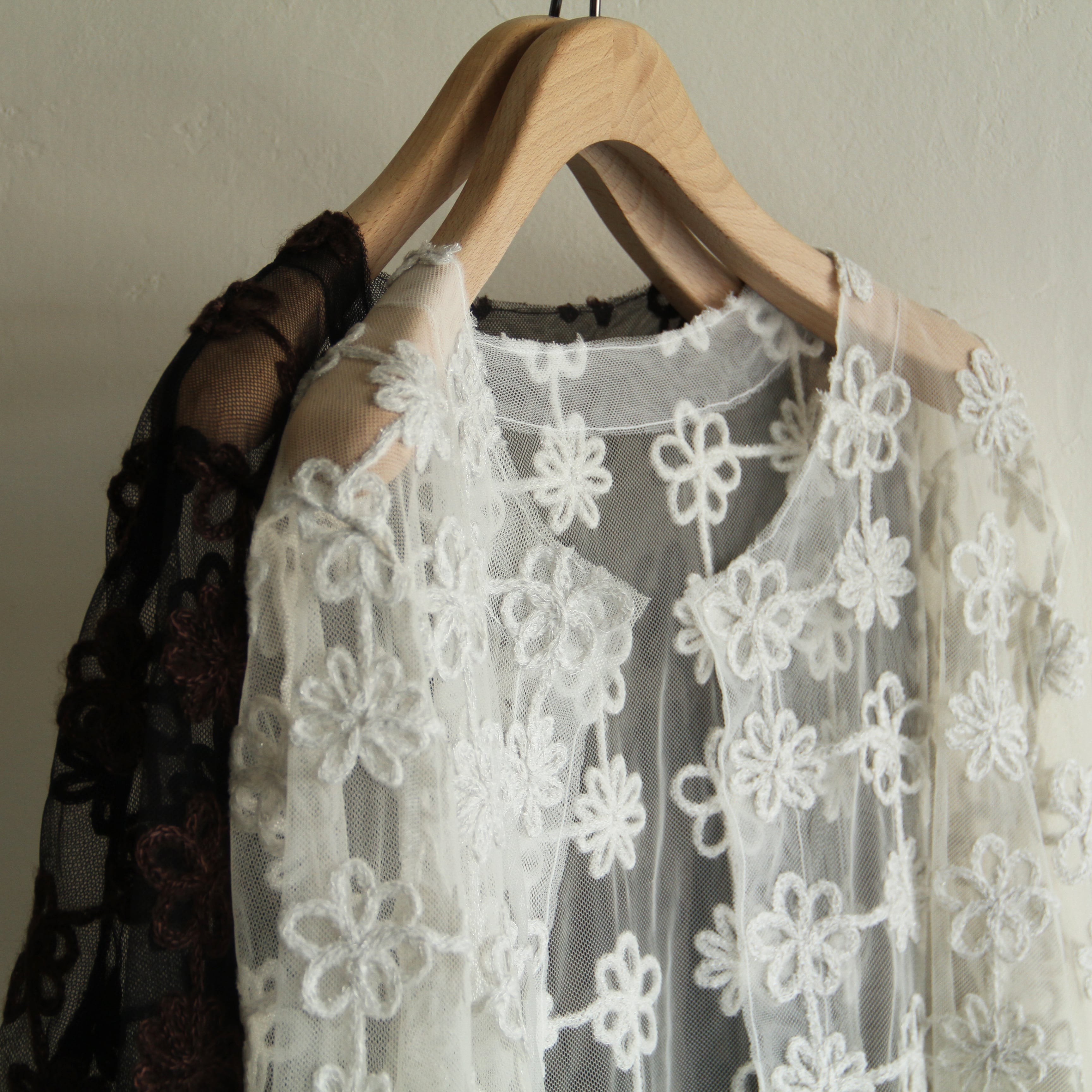 Villd Tulle × Embroidery jacket