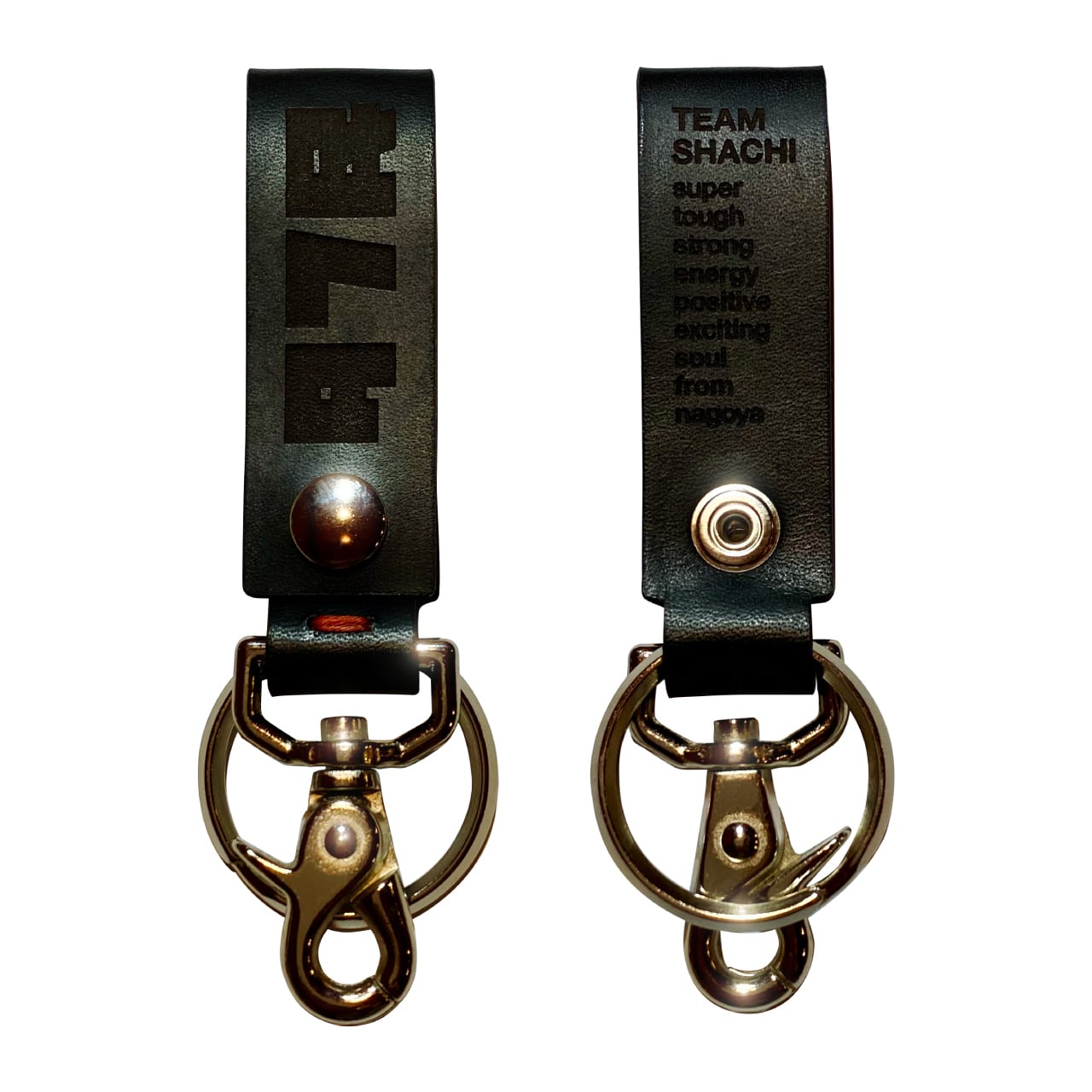 オリジナルレザーキーホルダー | TEAM SHACHI SHOP