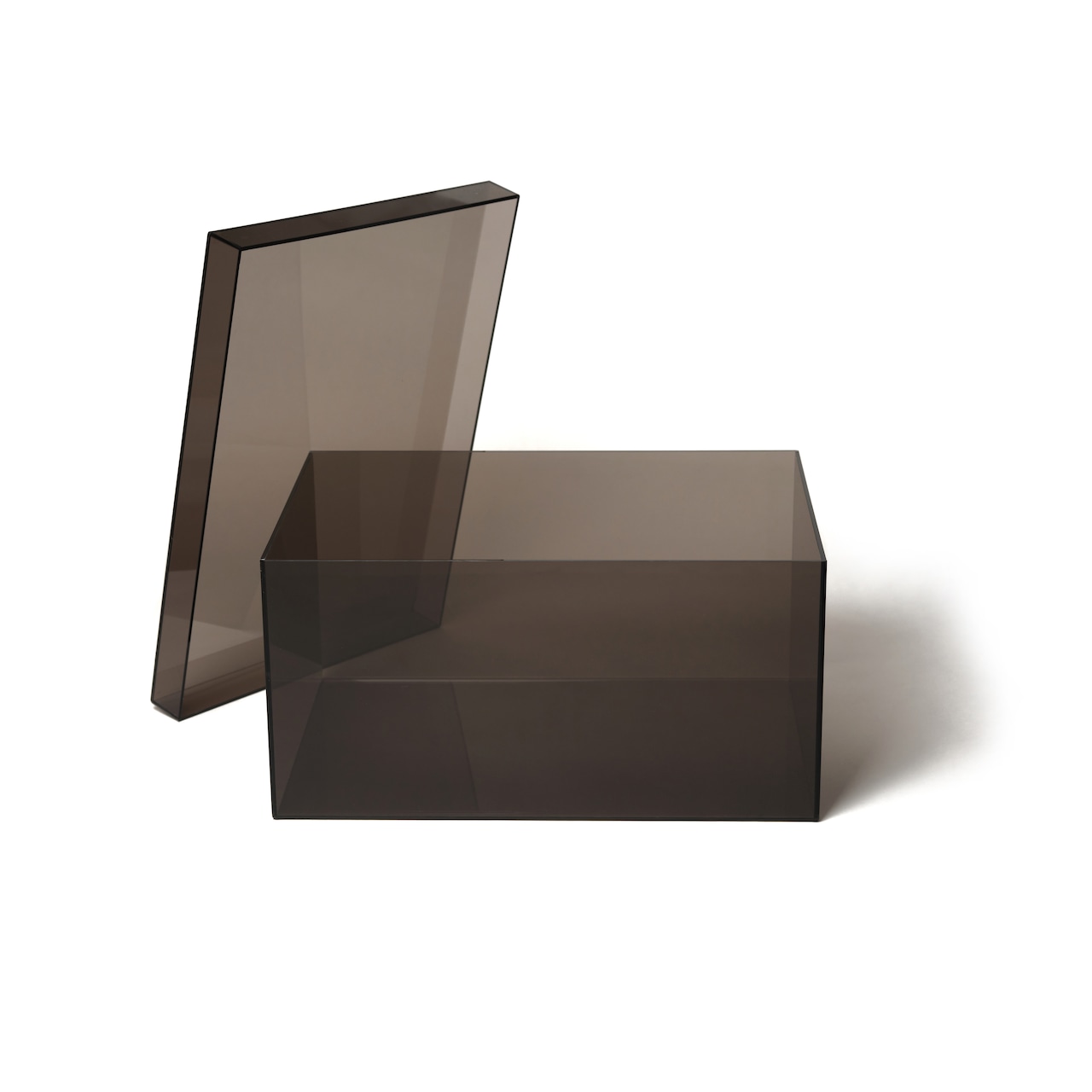 MULTI USE COLORED ACRYL BOX -GREY | カラーアクリルボックス