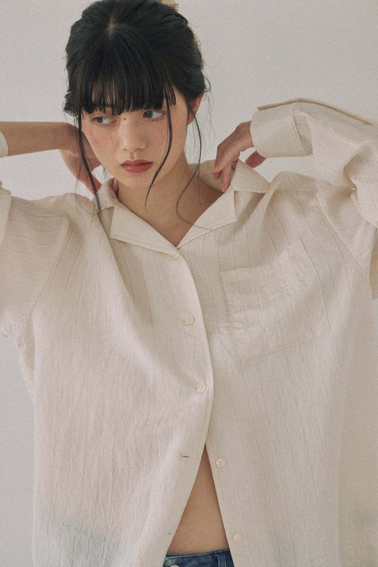 DU260532 Sheer Pocket Shirt