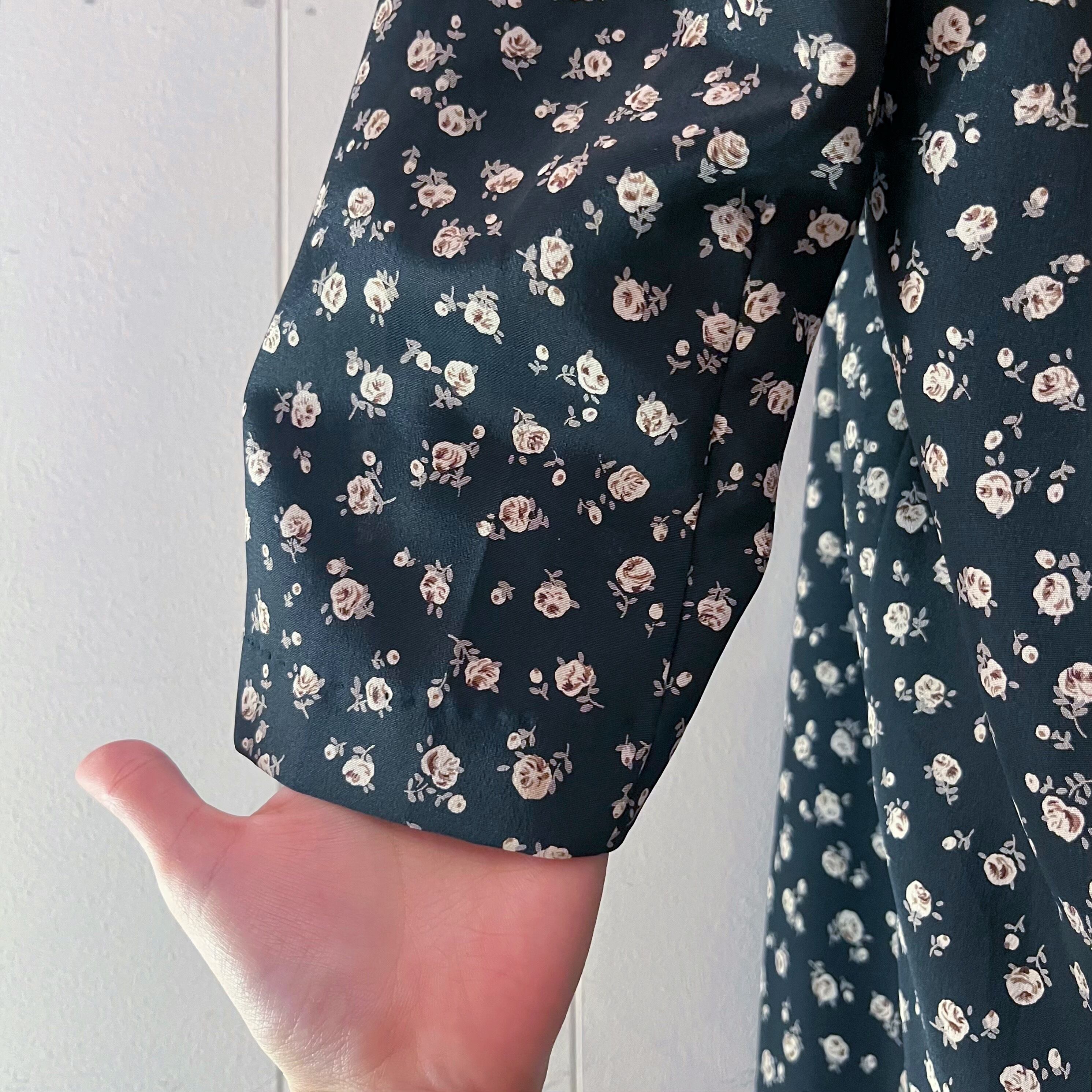 mini rose lace collar one-piece