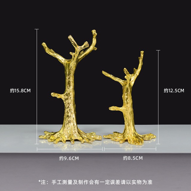 金属製の枝型リビング台座 玄関飾りスタンド