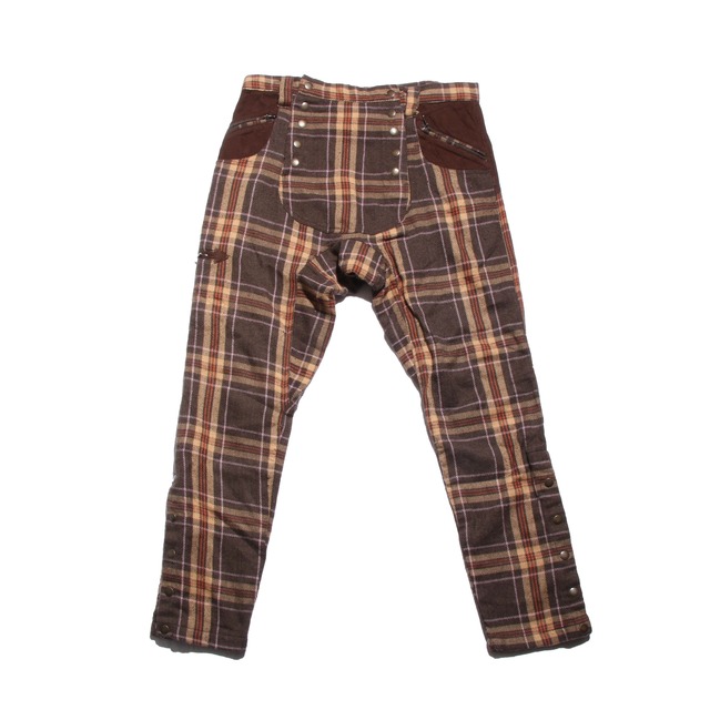 00s WoolCheckSarouelPants