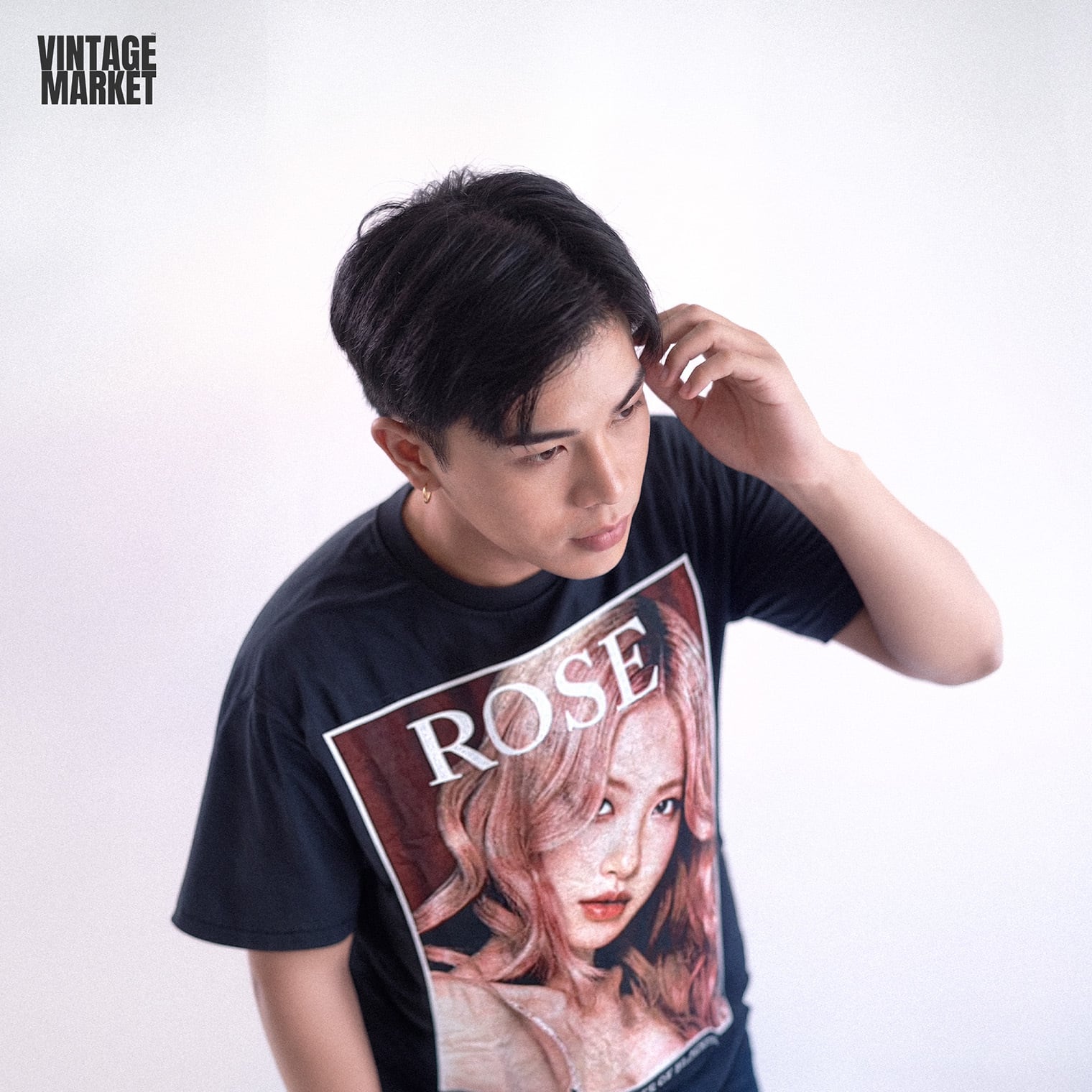 Black Pink LISA 02 Tシャツ | Vintage Market