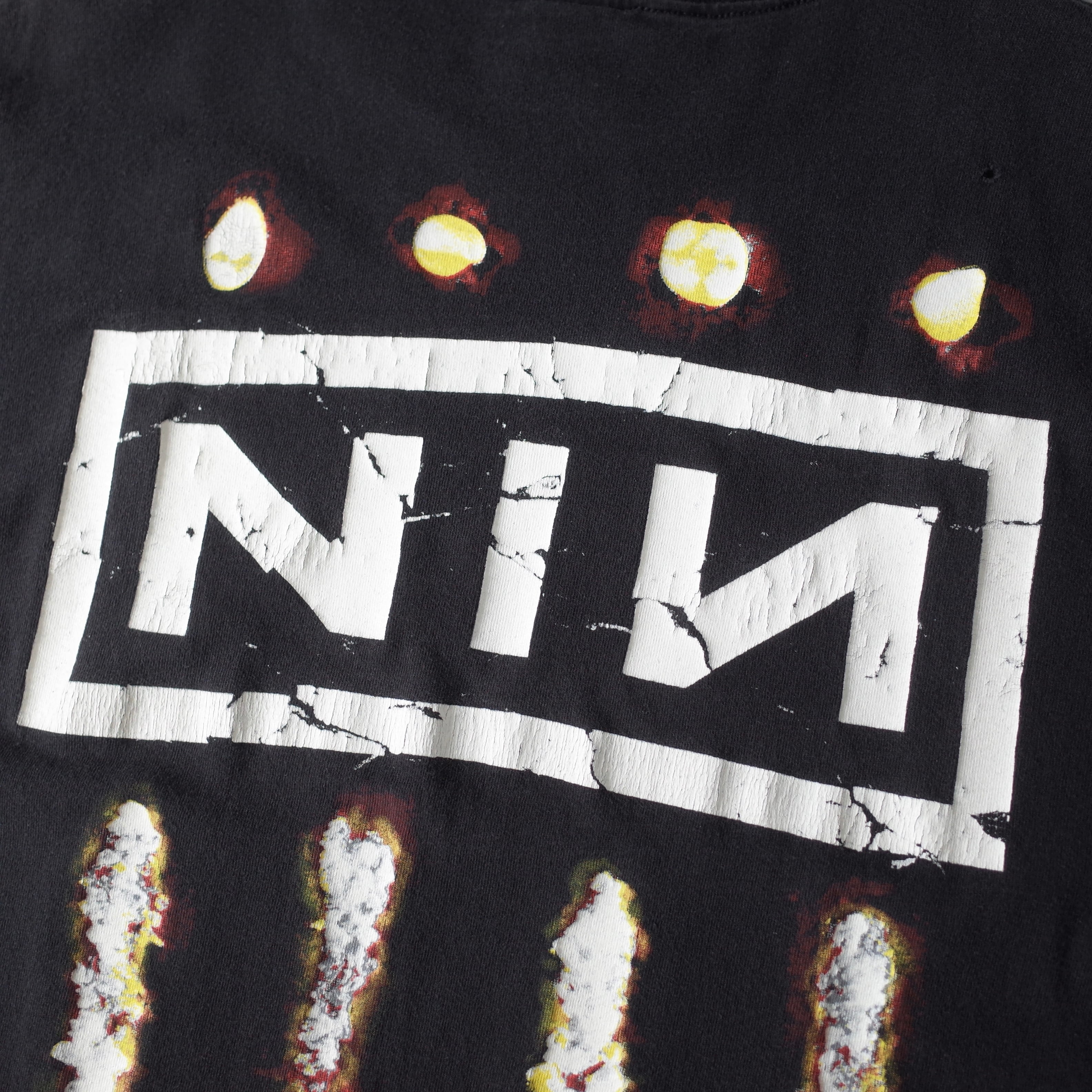 VINTAGE】 “NINE INCH NAILS” 90's~ 『the downward spiral』 Printed