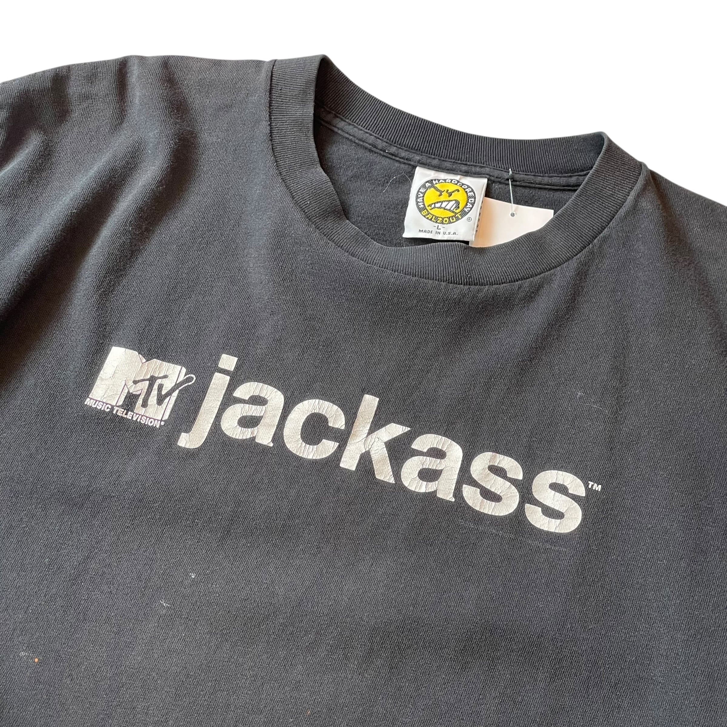 2000s jackass logo T-shirt | What'z up