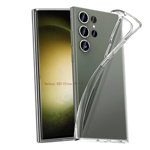 【在庫処分】対応 Galaxy S23 Ultra ケース クリア 薄型 衝撃吸収 耐衝撃 TPU素材 Galaxy S23 Ultra SC-52D / SCG20 スマートフォンケース 高い透明度 黄変しにくい 指紋防止り傷防止 撥水撥油 吸収 取付簡単