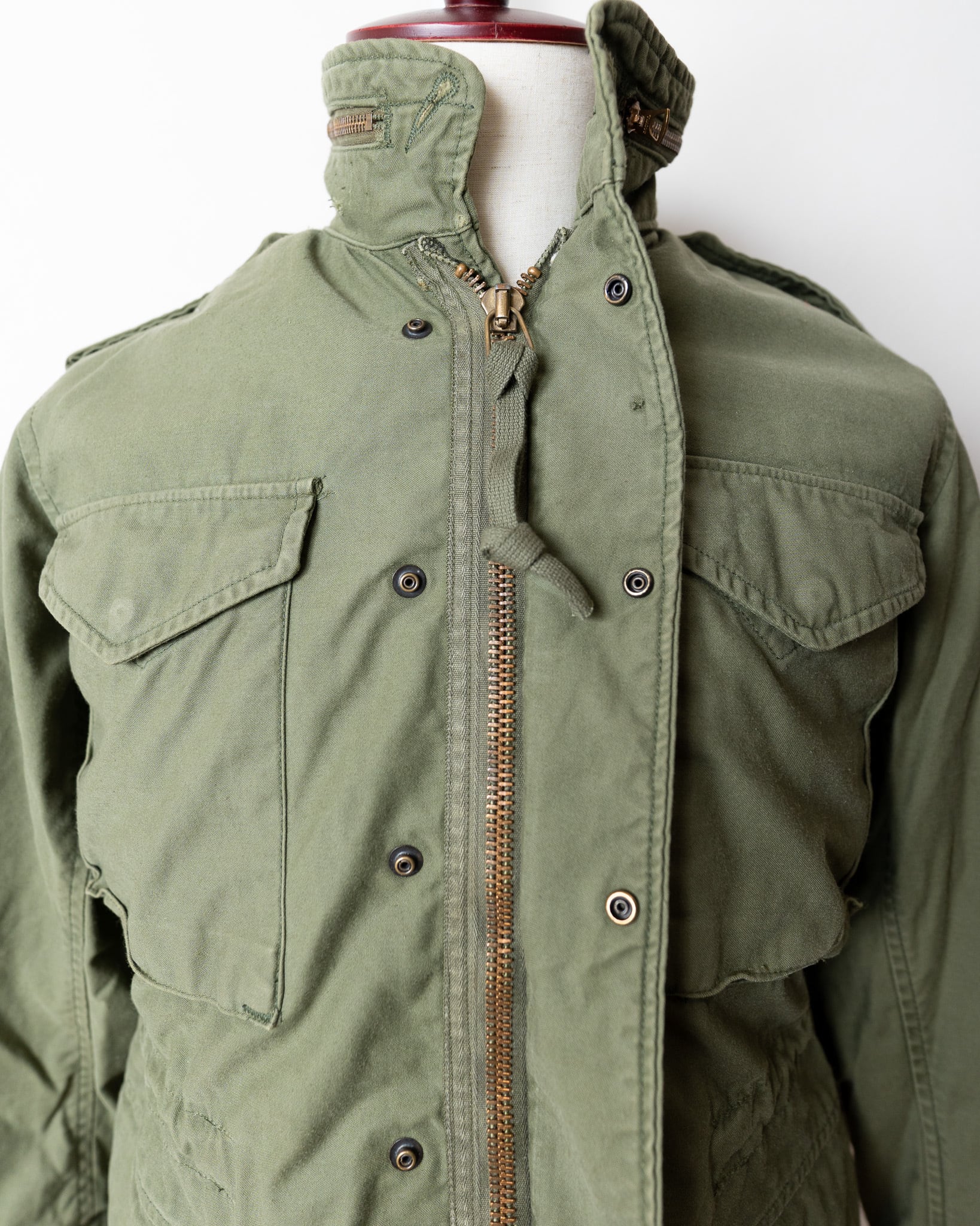 U.S.Army 80's M-65 Field Jacket 3rd Model OG-107 XS-S 