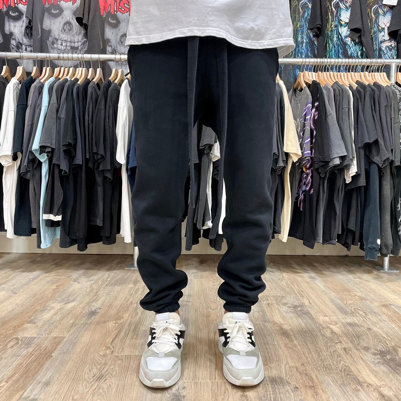 FEAR OF GOD × Eremenegildo Zegna SWEAT JOGGERS PANT BLACK SMALL 