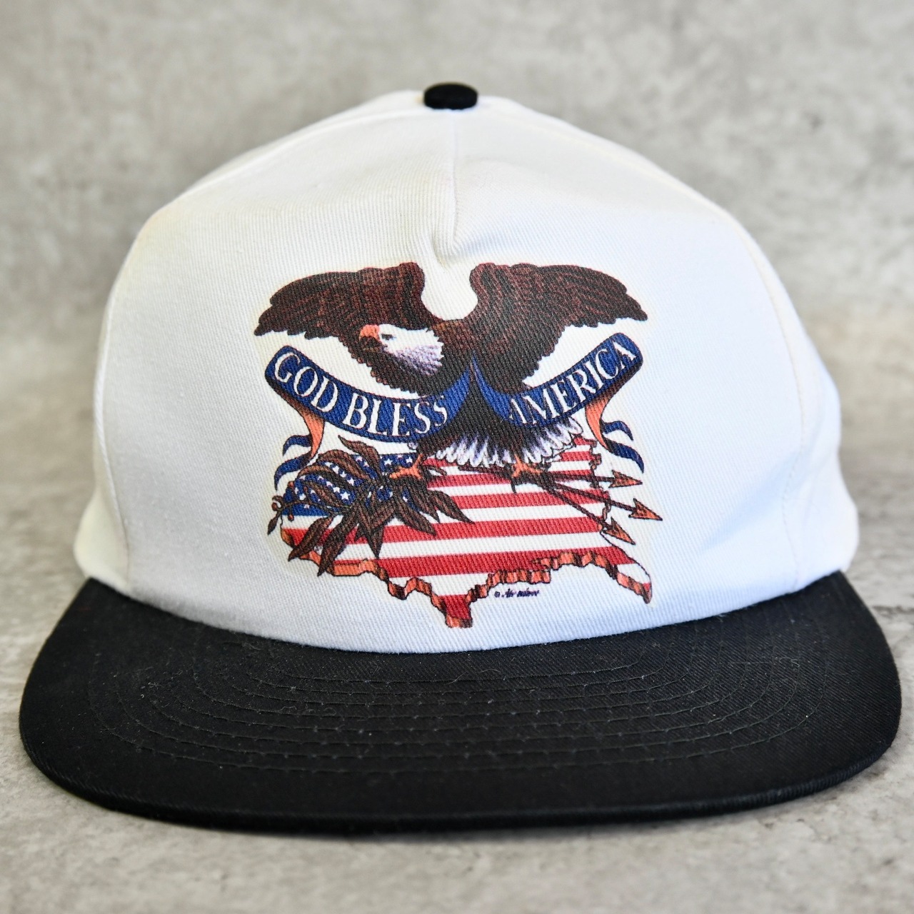[M1583] Vintage 1990's American Eagle ツートン キャップ