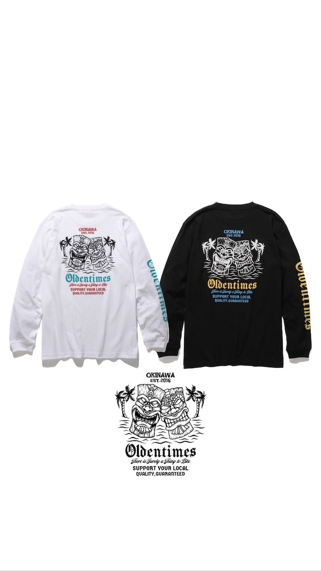 【初売り/ORION×OLDENTIMES】那覇桜坂 L/S Tシャツ "TRADE MARK(辰)"