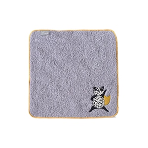 AMICAアップリケハンカチ ヒーローパンダ